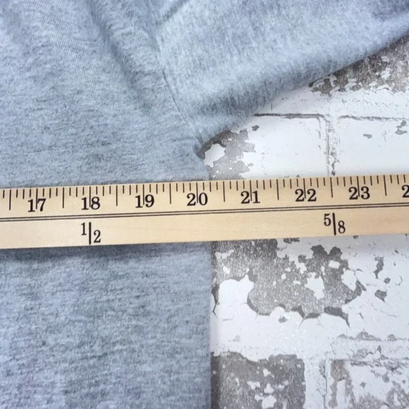 Disney Shirt Men Large Gray Tee Mickey Fantasia Long Sleeve Spell Out Retro * - Picture 12 of 13